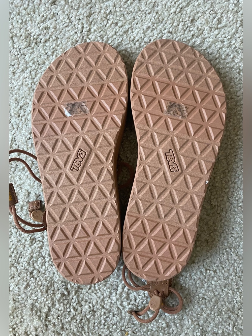 Teva Women's NWT Midform Infinity Sandals Lion Brown Size 9 - Picture 5 of 8